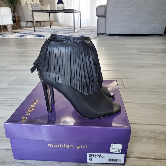 Peep toe booties - Picture 3 of 4